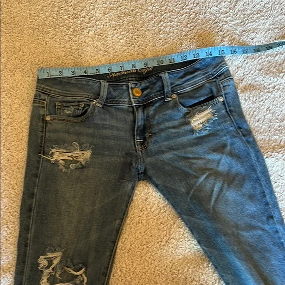 American Eagle Outfitters Blue Boot Cut Jeans - Picture 4 of 11